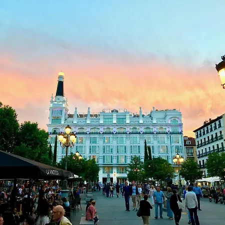 Santa Ana Plaza Apartment Madrid Exterior photo